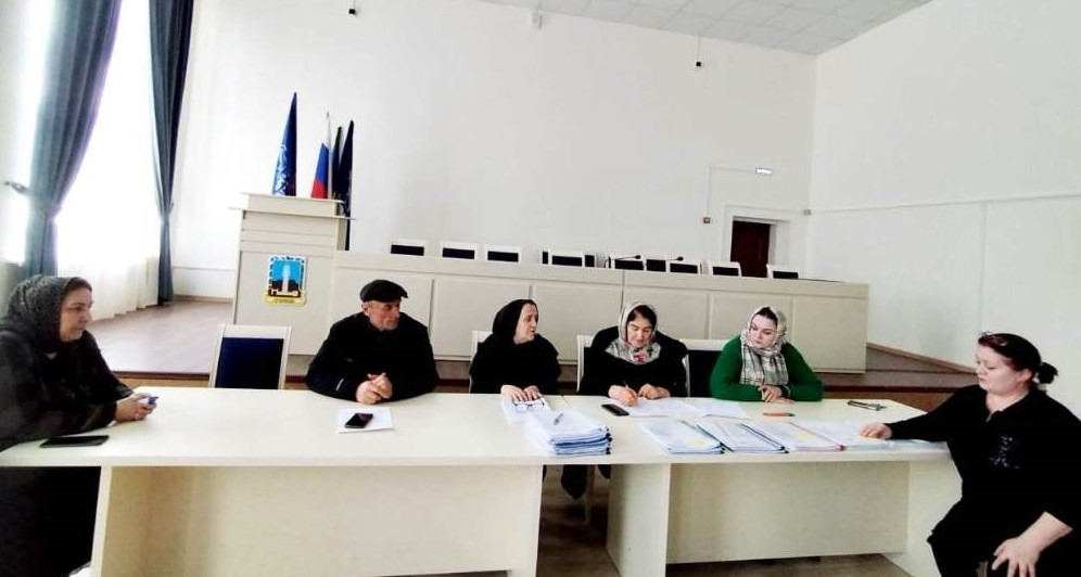 Заседание комиссии по предоставлению социальной помощи на основании социальных контрактов.