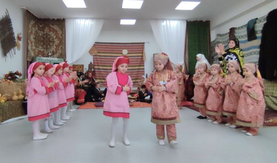 Праздник урожая в детском саду райцентра Гуниб.